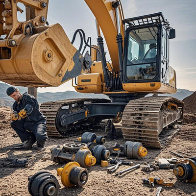 Essential Guidelines for Replacing Excavator Undercarriage Bottom Rollers Safely and Efficiently