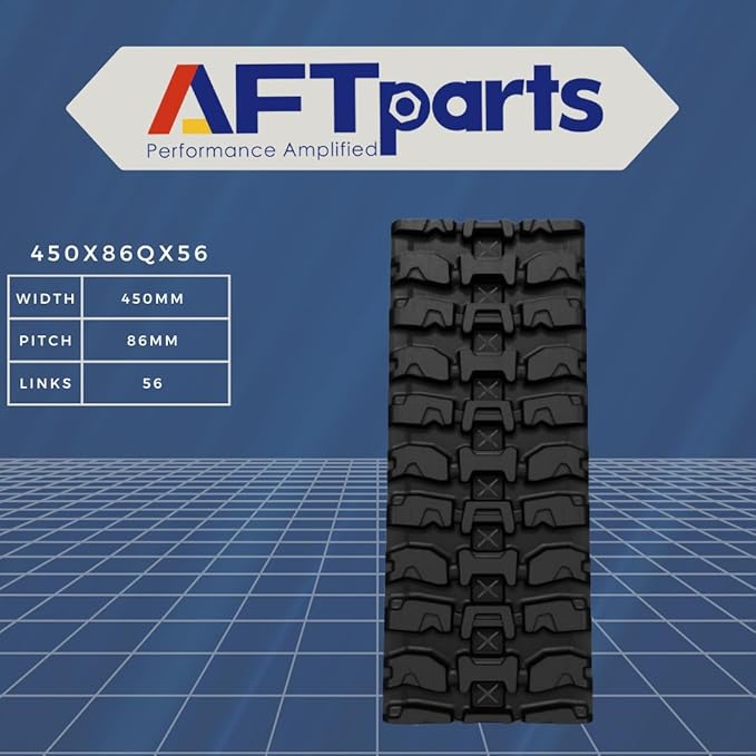 Caterpillar, 279C2, 279D, 289C2, 289D ‖ Rubber Tracks ‖ 450x86Qx56