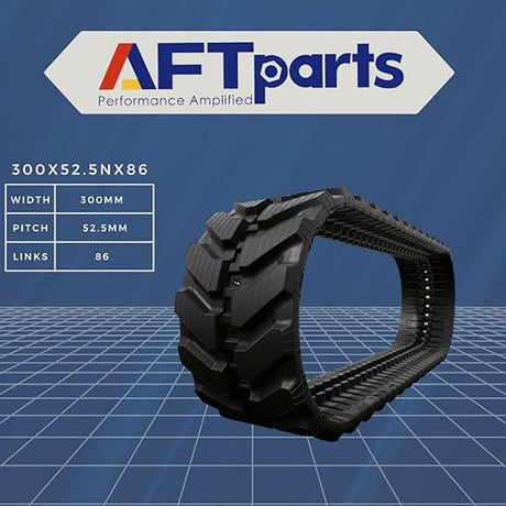 Hitachi EX35U, EX36U, UE35, ZAXIS30 ‖Rubber Tracks ‖ 300x52.5Nx86