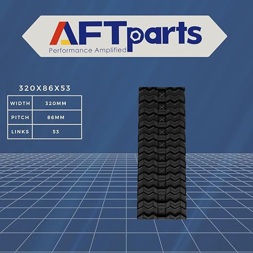 CAT 259B, 259B3, 259D ‖ Rubber Tracks ‖ 320x86ZZx53B