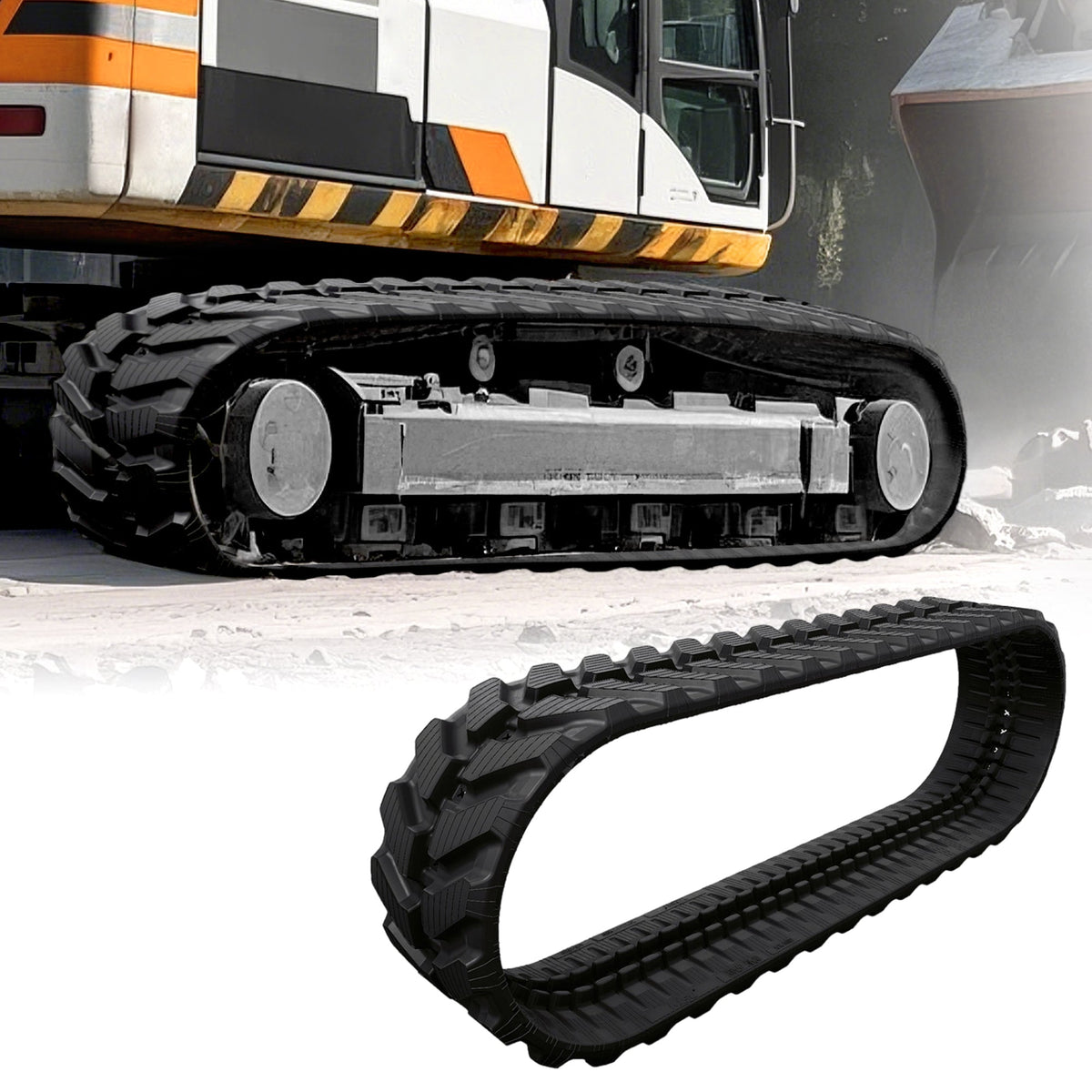 Used Excavator Rubber Tracks and the Steel Undercarriage Behind Them: Keeping Two Records Apart