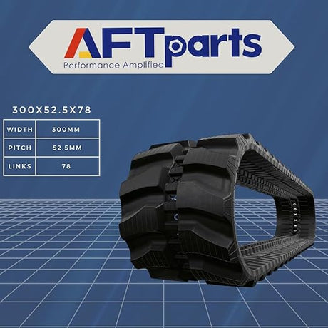 Case 28 MAXI, CK28, CX28 ‖ Rubber Tracks ‖ 300x52.5Wx78