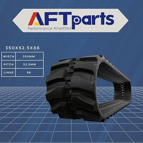 Case 35, 35 MAXI, 35STB, CK35 ‖ Rubber Tracks ‖ 350x52.5Wx86