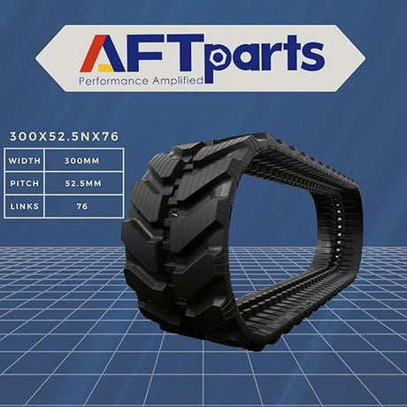 Case CX20B, CX20BMR, CX22B, CX22BMC ‖ Rubber Tracks ‖ 300x52.5Nx76