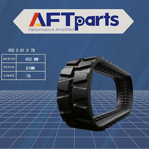 Caterpillar 308CCR, 308CSR, 308DCR ‖ Rubber Tracks ‖ 450x81Nx78